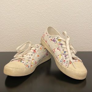 Gola Canva colorful (confetti) sneaker US7
